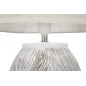 LAMPA STOŁOWA Z ŻYWICY OWAŁ ATENA 38X67 cm